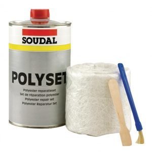 Soudal Polyset 250 G Lasikuidun Korjaussarja