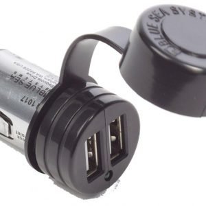 Usb Kaksoispistoke 12 V