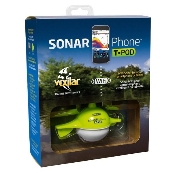 Vexilar Sonarphone Sp100 T-Pod Wifi Kannettava Kaikuluotain