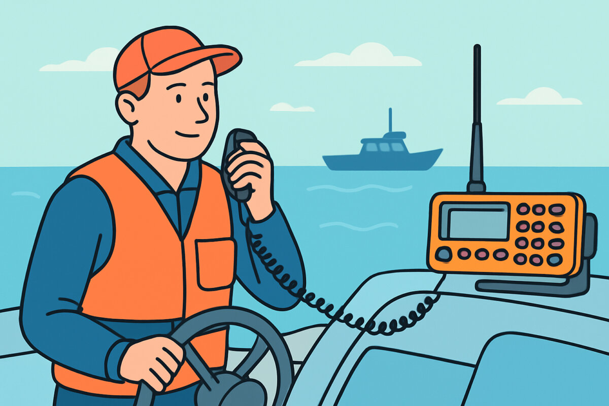 Veneenkuljettajan VHF-radio – luvat ja peruskäyttö