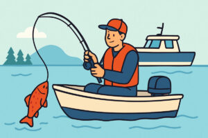 Vetouistelu veneellä – välineet ja venekoko